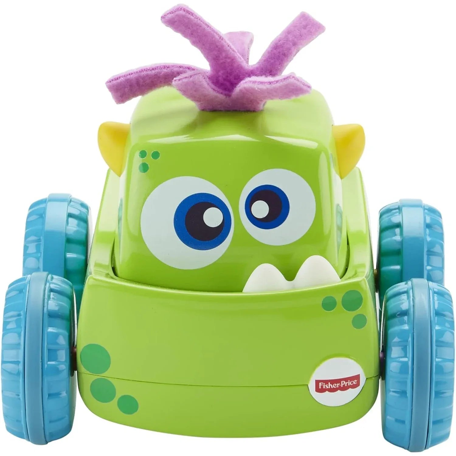 Fisher-Price Green Press‑N‑Go Monster Truck Crawling Toy for Babies - Gomix Brands Outlet